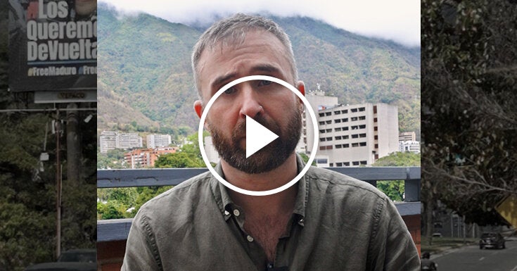 Behind the ‘Free Maduro’ Message Spreading in Caracas